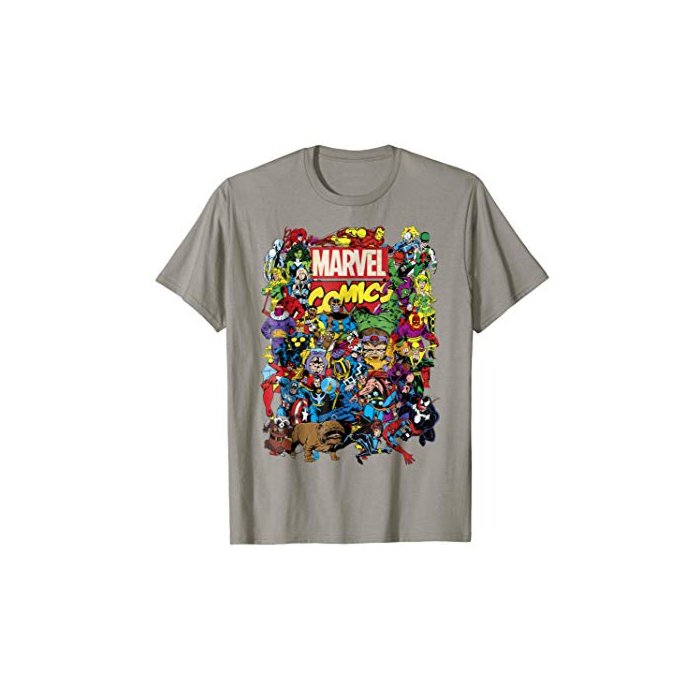 Marvel Comics Heroes Group Shot Graphic T-Shirt T-Shirt