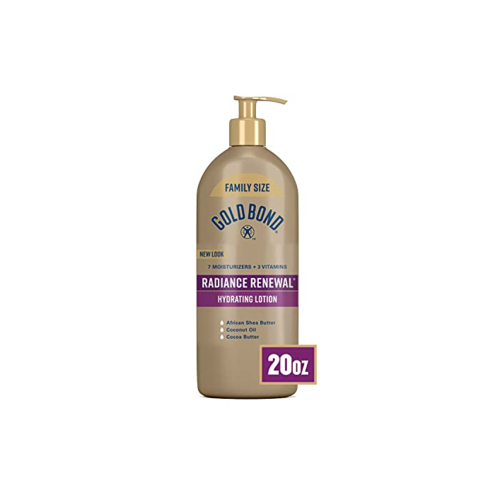 Gold Bond Ultimate Radiance Renewal Hydrating Lotion for Visibly Dry Skin, Family Size 20 oz.