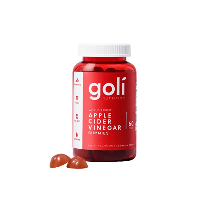 Goli Apple Cider Vinegar Gummy Vitamins - 300 Count - Vitamins B9 & B12, Gelatin-Free, Gluten-Free, Vegan & Non-GMO