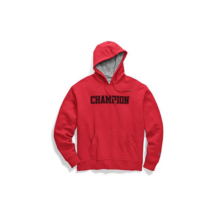 Champion, Powerblend, Fleece Comfortable Hoodie, Sweatshirt For Men (Reg. Or Big & Tall), Oxford Gray