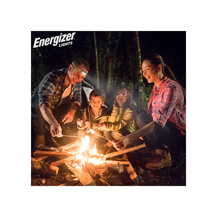 ENERGIZER LED Headlamp Pro260, Rugged IPX4 Water Resistant Head Light, Ultra Bright Headlamps for Running, Camping, Outdoor, Storm Power Outage (Batteries Included)