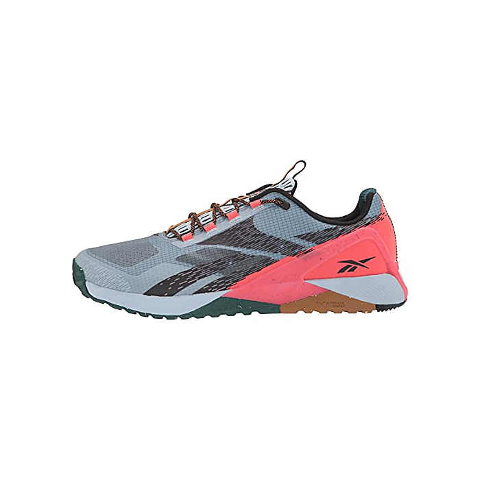 Reebok Men's Nano X1 TR Adventure Cross Trainer, Gable Grey/Black/Neon Cherry, 6