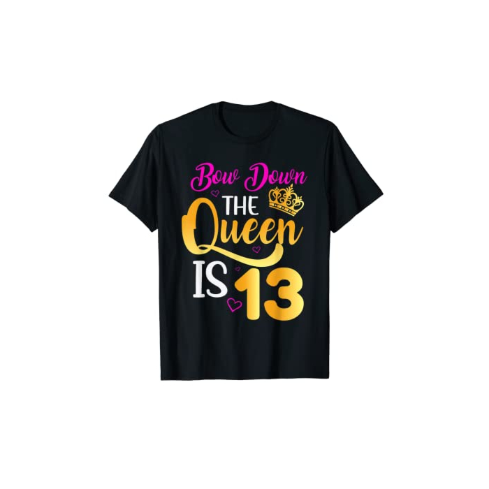 13th Birthday Girls 13 Years Official Teenager Birthday T-Shirt