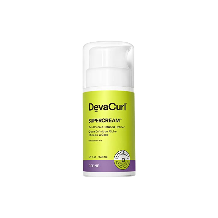 DevaCurl SuperCream™ Rich Coconut-Infused Definer, Warm Coconut, 5.1 fl. oz.