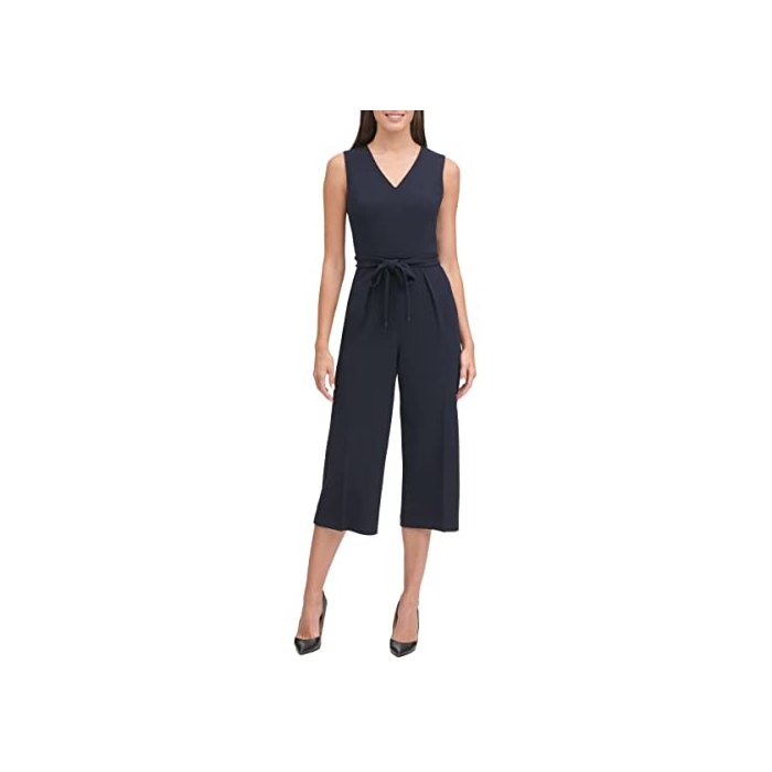 Tommy Hilfiger Women's Jumpsuit, Sky Captain, 10