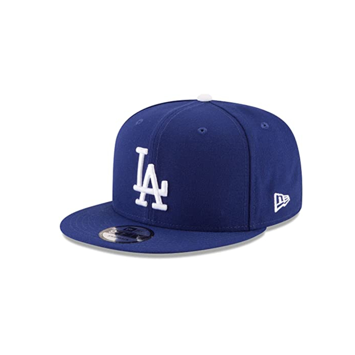 New Era 100% Authentic MLB Los Angeles Dodgers Royal Blue ot Black Hat/White Script Letters Logo 950 9Fifty Cap Hat OSFA (Royal Blue with White LA)