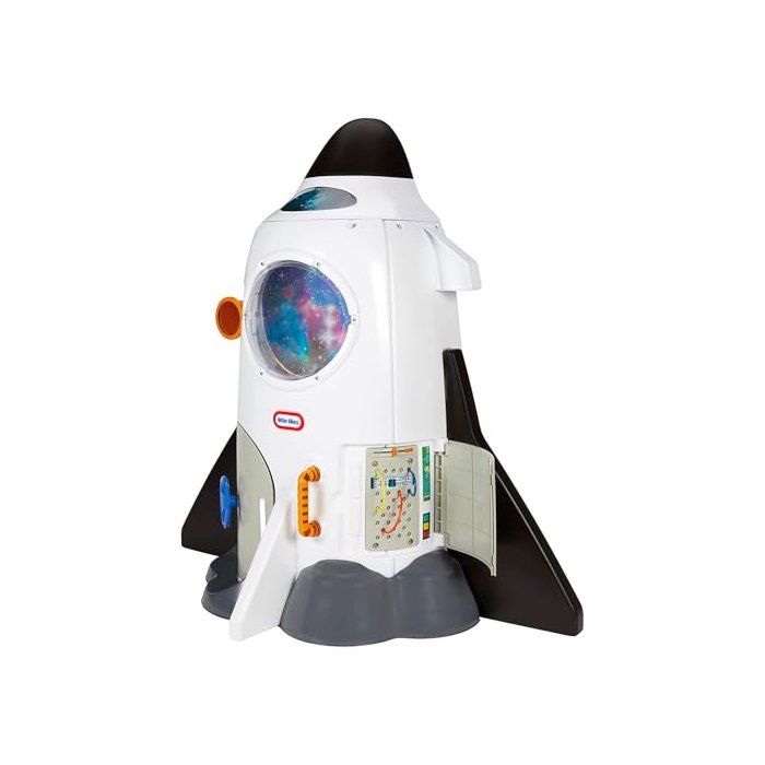 Little Tikes Adventure Rocket Realistic Space Astronaut Pretend Role Play for Kids, Boys, Girls, 2-6 Years Old, 40 x 18 x 18 inches