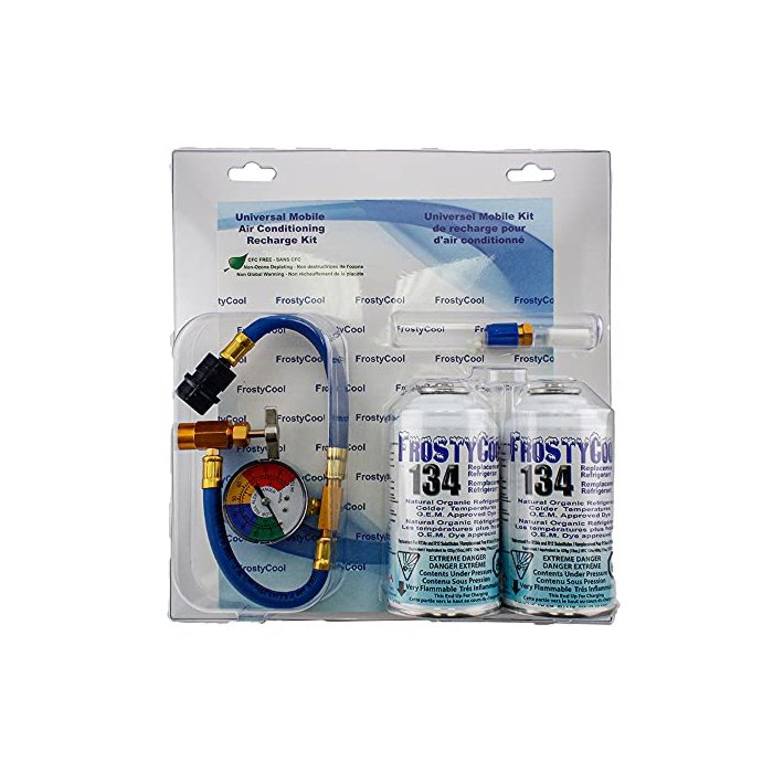 FrostyCool 134 A/C Refrigerant Recharge Kit