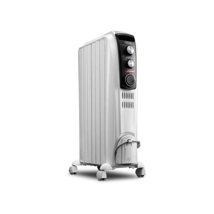 DeLonghi TRD40615T Full Room Radiant Heater Heater-Mechanical-TRD40615T, 10"w x 15"d x 26"h, White