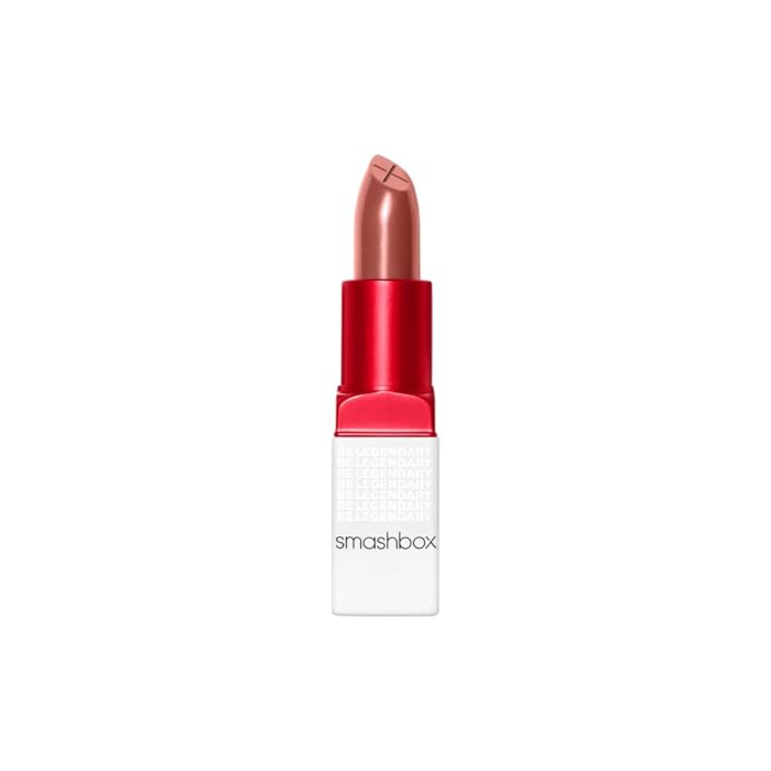 Smashbox Be Legendary Prime & Plush Lipstick, Rich Color, Satin Finish, 0.12 oz., Stepping Out