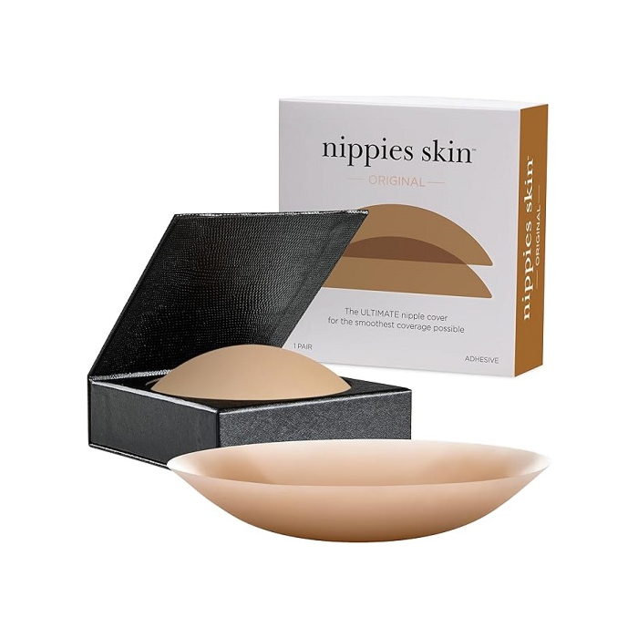 Nippies Reusable Silicone Nipple Covers with Adhesive