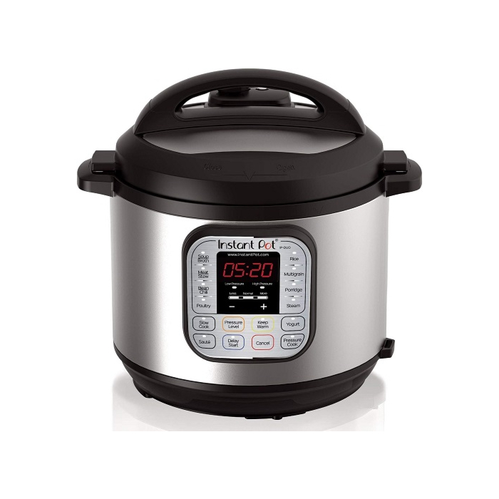 Instant Pot Duo 7-in-1 electric pressure cooker.