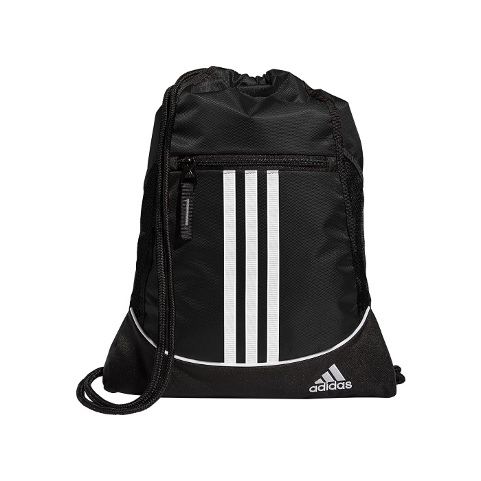 Black adidas Alliance Sackpack - Perfect for everyday essentials.