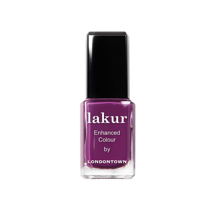 LONDONTOWN Lakur Nail Polish, Portobello Plum, 0.4 fl. oz.