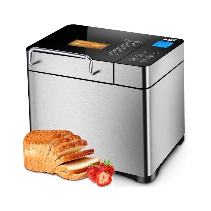 KBS Pro Bread Machine - Sleek Stainless Steel Design