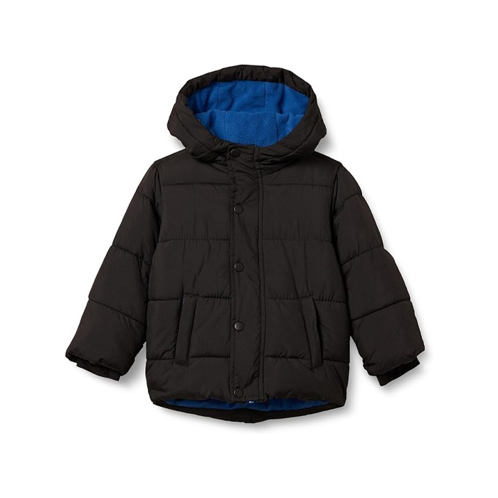 Amazon Essentials Babies, Toddlers, and Boys' Heavyweight Hooded Puffer Jacket