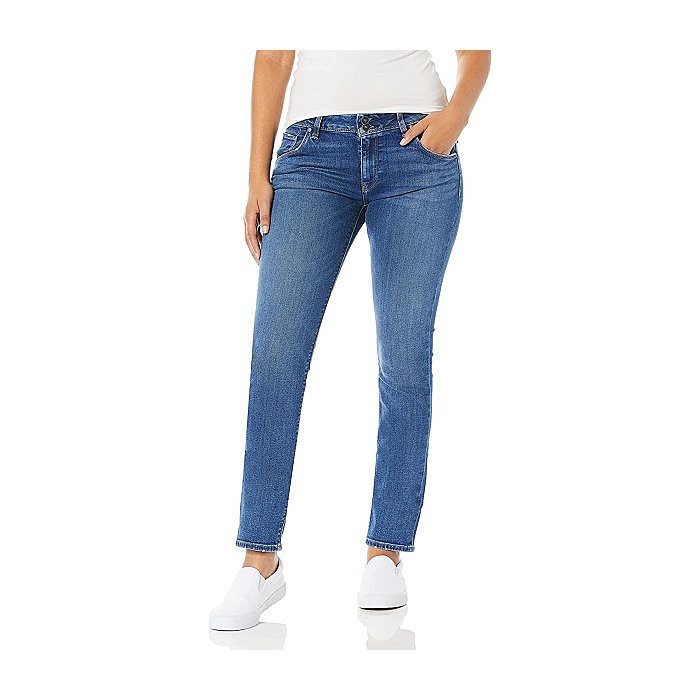 HUDSON Women's Collin Mid Rise Skinny Jean, with Back Flap Pockets RP, Excursion, 34