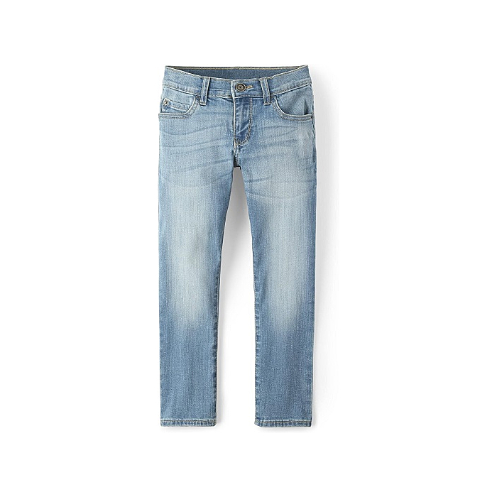 Boys' Stretch Straight Leg Jeans by The Children's Place.