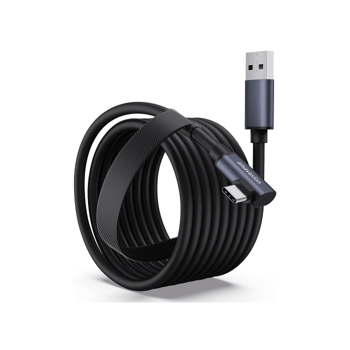 Amavasion Link Cable 16FT Compatible with Meta Quest 3 Accessories Oculus Quest 2 Accessories