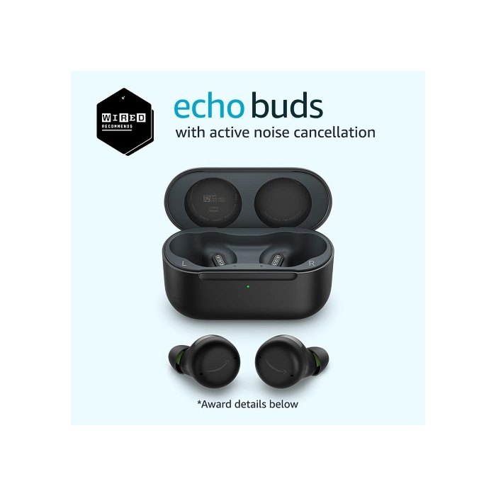 Amazon Echo Buds (2nd gen) with Active Noise Cancellation.