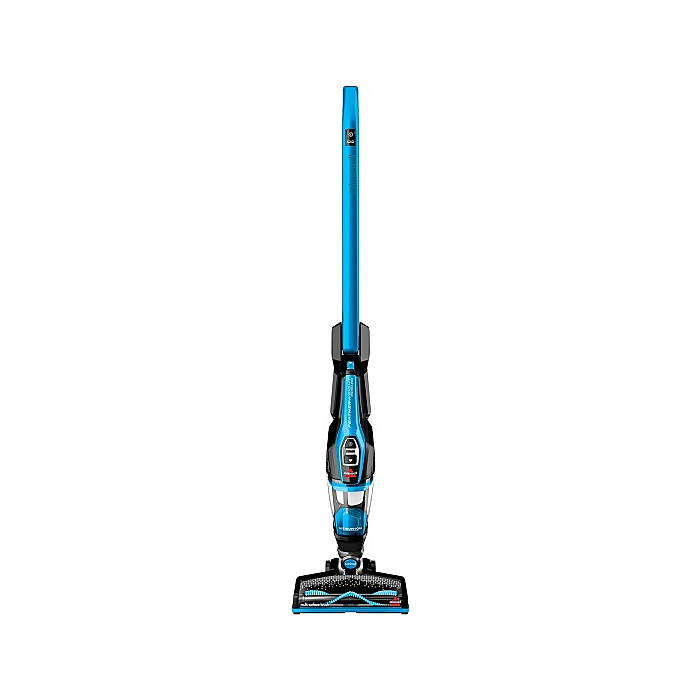 BISSELL 3061 Featherweight Cordless Stick Vacuum in Electric Blue and Black.