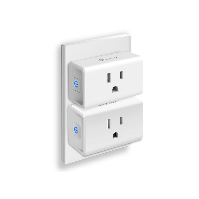 Kasa Smart Plug Ultra Mini 15A in white.