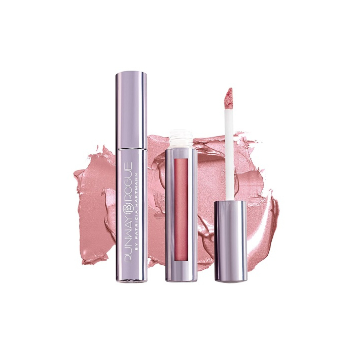 Runway Rogue Silk Glam Liquid Lipstick, Long-Wear Pale-Pink Liquid Lipstick, Trophy Wife