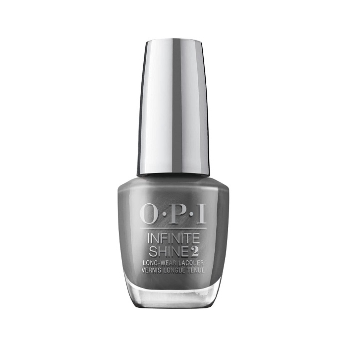 OPI Infinite Shine 2 Longwear Lacquer, Clean Slate, Gray Long-Lasting Nail Polish, Fall Wonders Collection, 0.5 fl oz