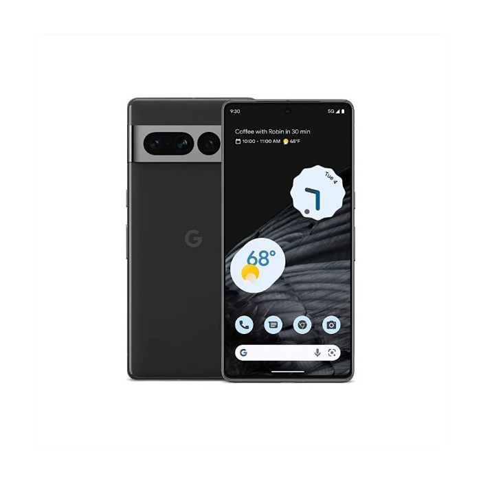 Google Pixel 7 Pro - 5G Android Phone - Unlocked Smartphone with Telephoto/Wide Angle Lens, and 24-Hour Battery - 128GB - Obsidian