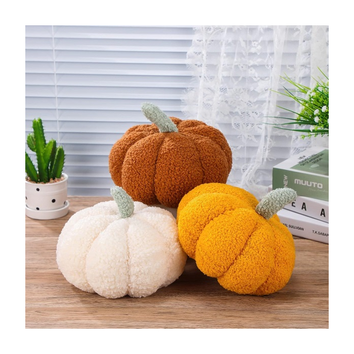 Namalu Soft Plush Pumpkin Throw Pillows for Fall Decoration