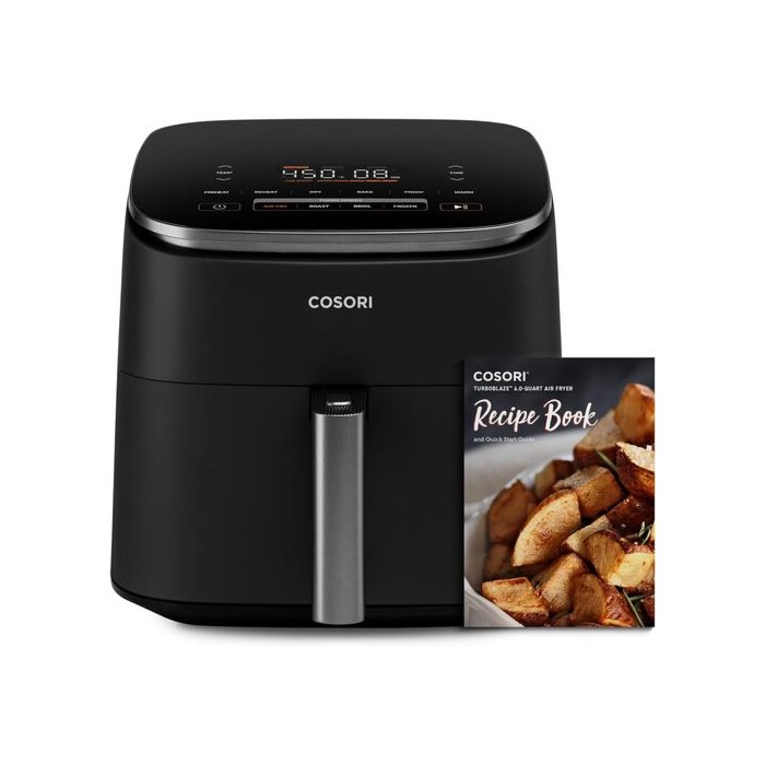 COSORI TurboBlaze 6.0-quart Air Fryer in Dark Gray