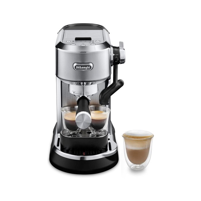 De'Longhi Dedica Maestro Plus Espresso Machine in Stainless Steel Finish
