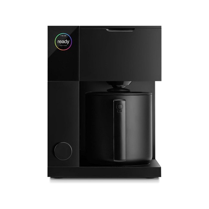 Fellow Aiden Precision Coffee Maker - Sleek black design with a thermal carafe.