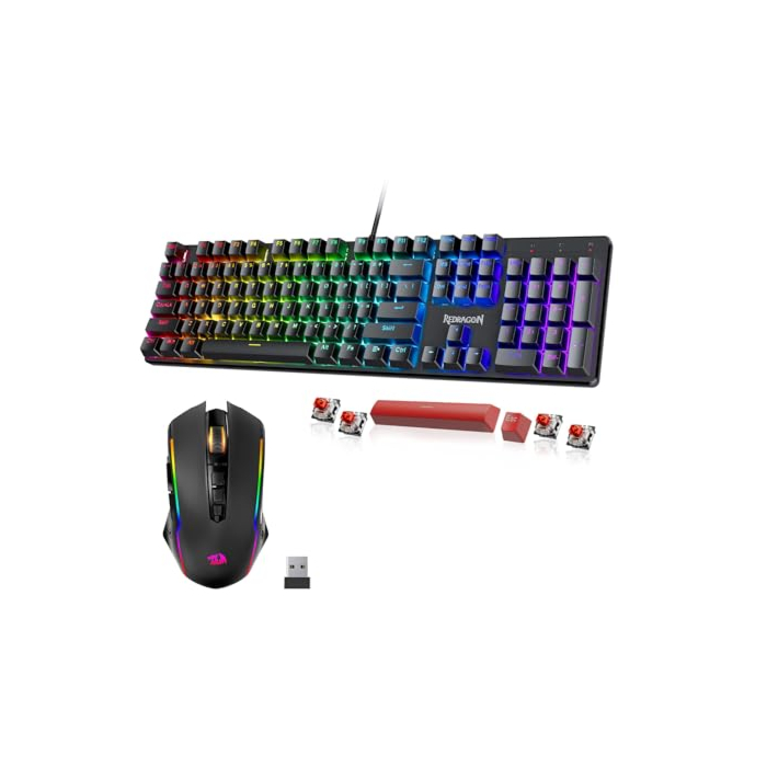 Redragon M910-KS Gaming Mouse and K671 Gaming Keyboard