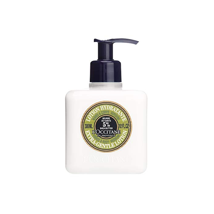 L'Occitane Verbena Shea Butter Hands & Body Extra-Gentle Moisturizing Lotion, 10.1 Fl Oz: Organic Verbena Extract, Refreshing Scent, Softening, Vegan