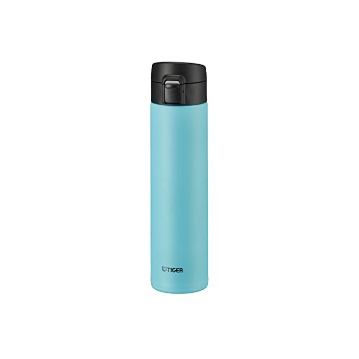 Tiger Thermos Flask MKA-K060AK 600ml Mug Bottle, One-Touch, Lightweight, Stainless Steel Bottle, Vacuum Insulated, Hot and Cold Retention, Blue