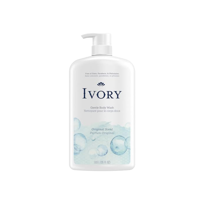 Ivory Mild & Gentle Body Wash, Original Scent, 35oz