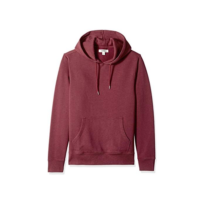 Goodthreads Men's Pullover Fleece Hoodie, Burgundy, Large