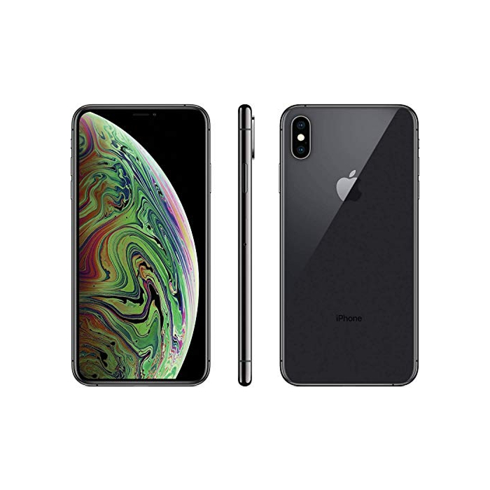 Apple iPhone XS Max, US Version, 64GB, Space Gray - Unlocked (Renewed)