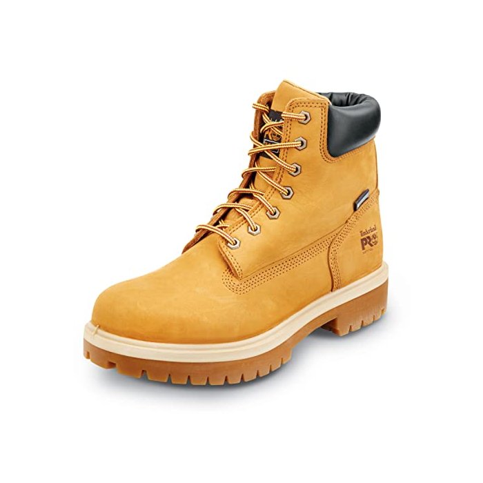 Timberland PRO 6IN Direct Attach Men's, Wheat, Soft Toe, MaxTrax Slip Resistant, WP/Insulated Boot (7.0 M)